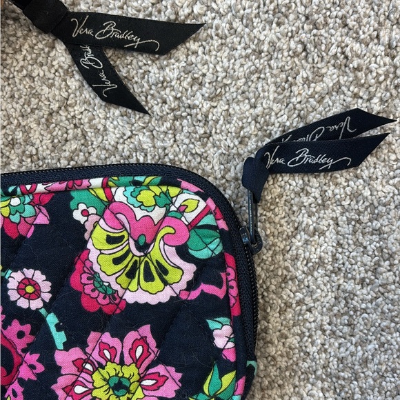 Vera Bradley Floral Wallet and Wristlet Set - Black and Multicolor - Picture 2 of 14